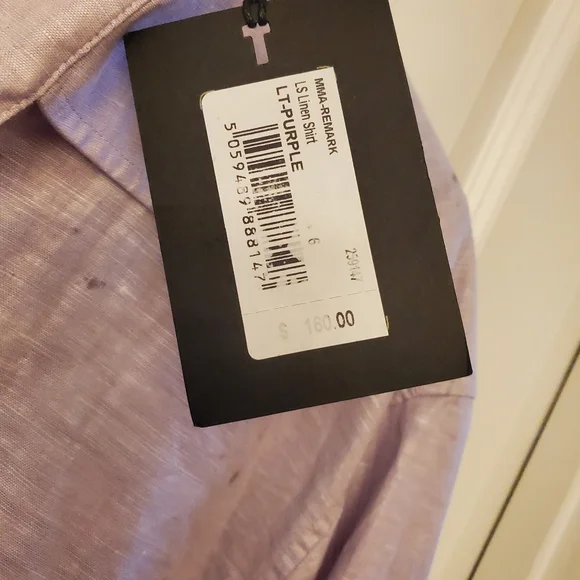 Long Sleeve Linen Shirt size 6